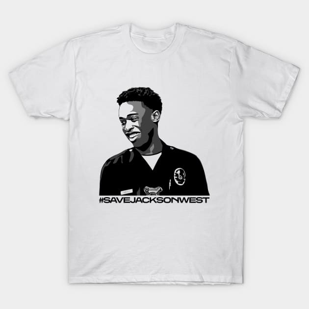 #SaveJacksonWest | The Rookie T-Shirt by gottalovetherookie